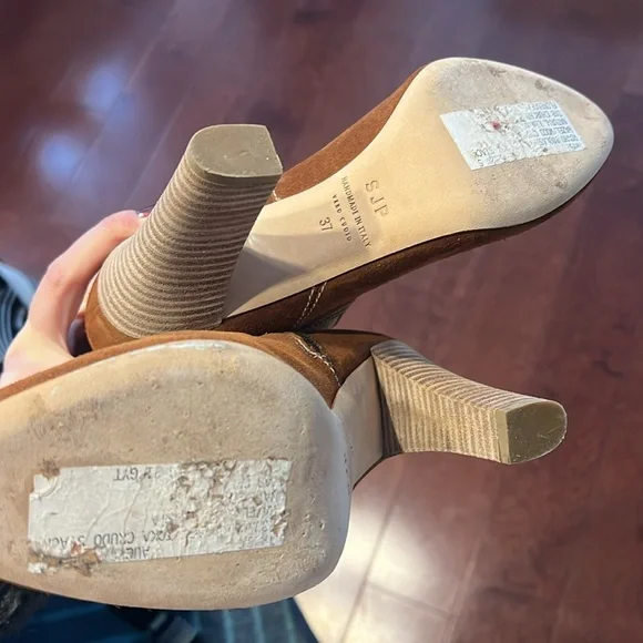 SJP by Sarah Jessica Parker Cowboy Boots Size 37 - Picture 3 of 7